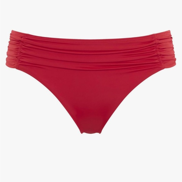 PANACHE plus size 16 Fiery Red ANYA RIVA bikini swim full coverage bottoms NWT - Picture 4 of 9